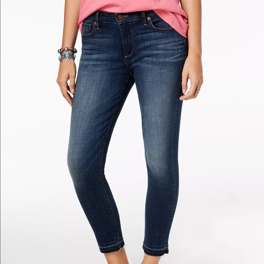 Lucky Brand Ava Skinny Jean with Released Hem